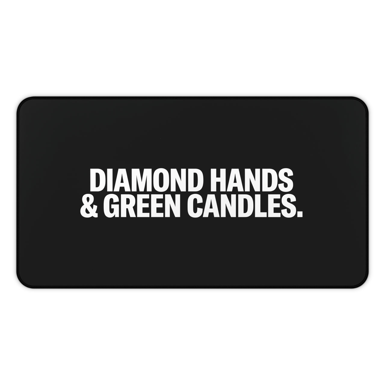 
Diamond Hands & Green Candles Desk Mat