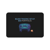 
Configuración de trading de $5,000. Cartera de $50. Alfombrilla de escritorio