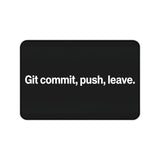 
Git Commit, Push, Leave Desk Mat