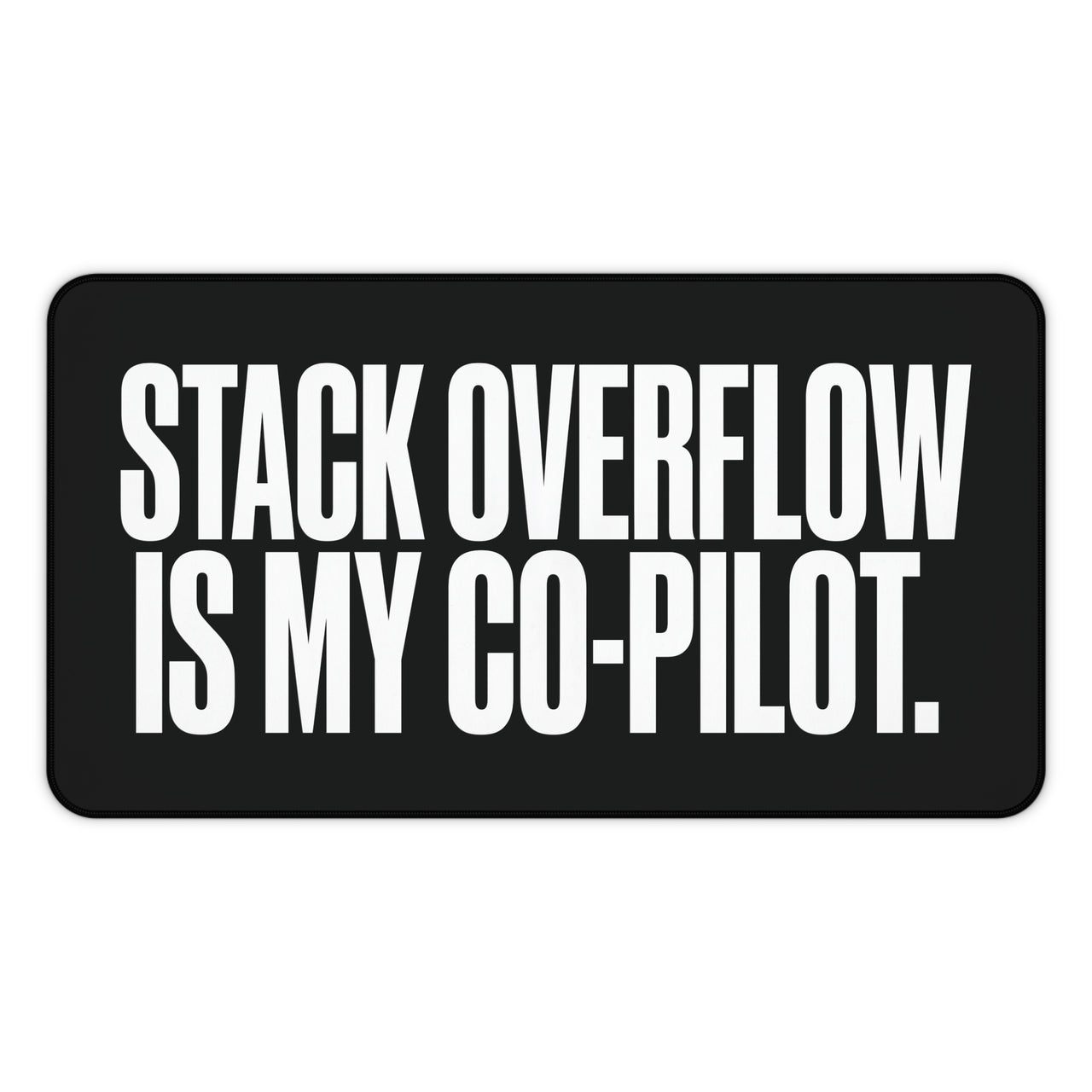 
The "Outsourced Intelligence" Co-Pilot Desk Mat