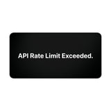 
The "Throttle" Protocol: API Rate Limit Desk Mat
