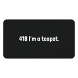 
The "Protocol 418" Refusal-of-Service Desk Mat