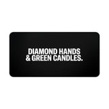 
Diamond Hands & Green Candles Desk Mat