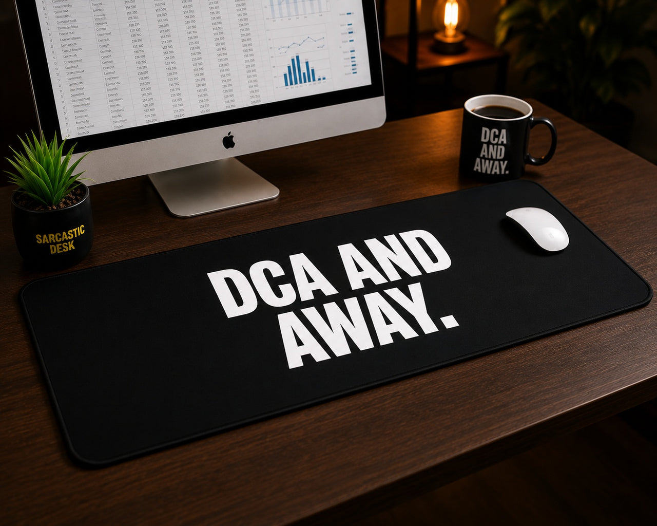 
DCA and Away Desk Mat