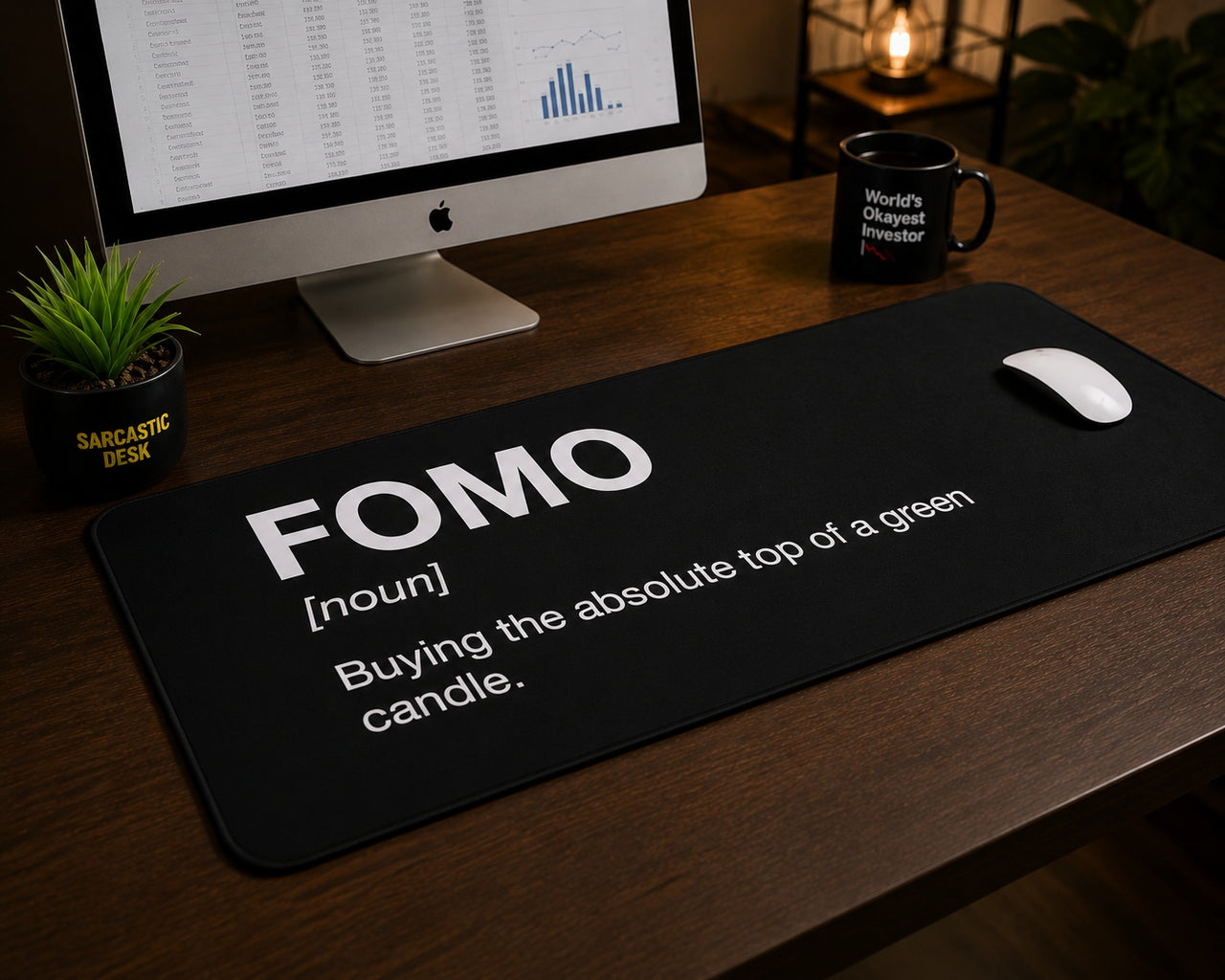 
FOMO Desk Mat