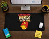 
Consigue un Rugged. Actualmente aceptamos propinas en Fiat. Alfombrilla de escritorio