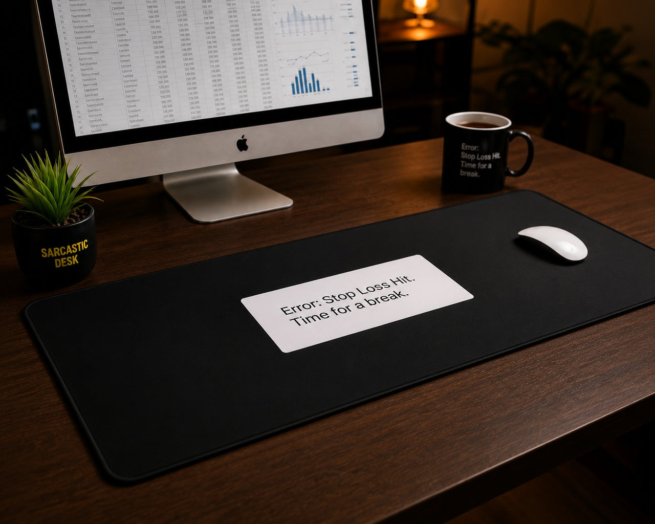 
Stop Loss Hit Desk Mat