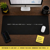 
The "Cognitive Null Set" SQL Query Desk Mat