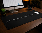 
The "Cognitive Null Set" SQL Query Desk Mat