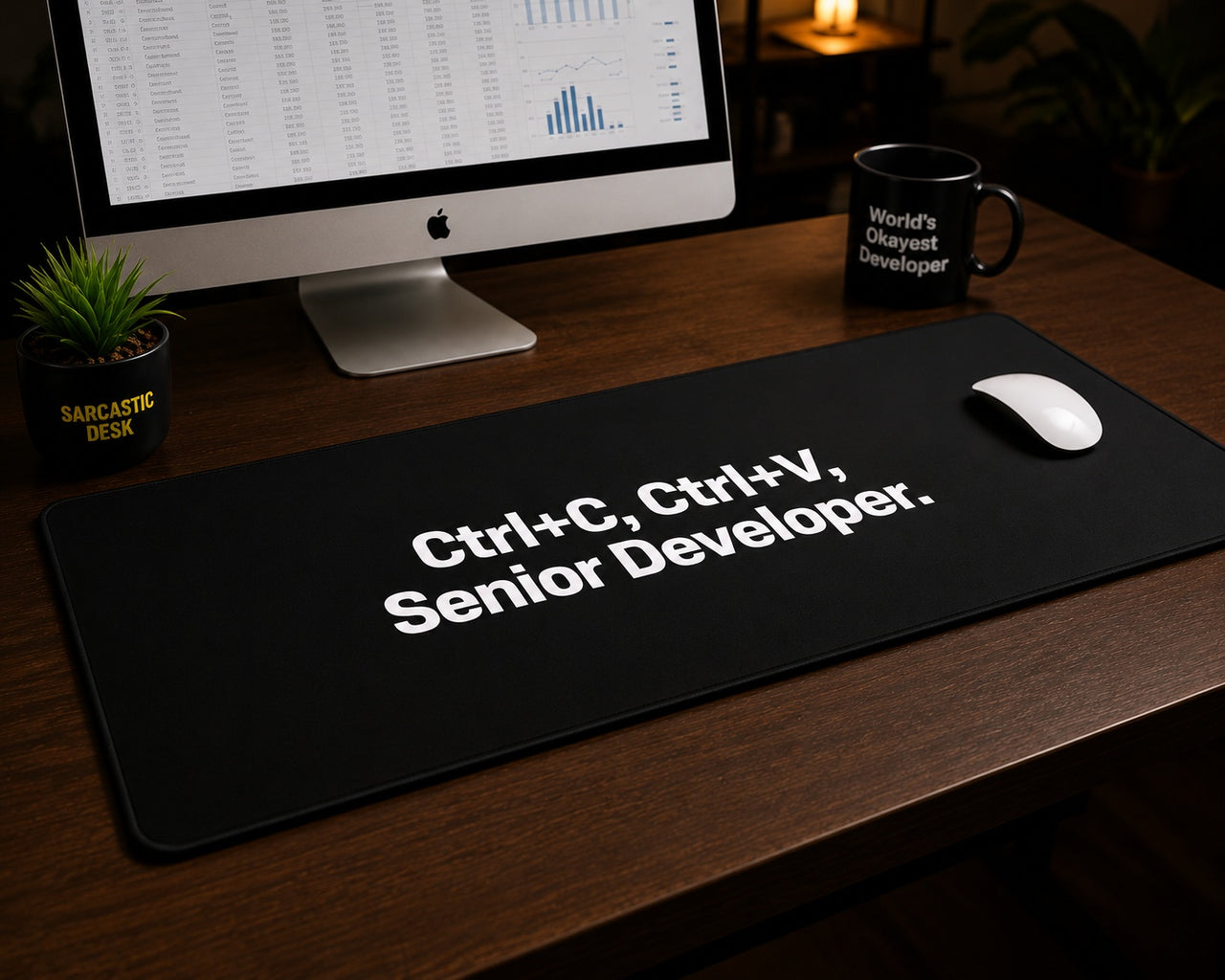 
The "Seniority" Protocol: Rapid Deployment Desk Mat